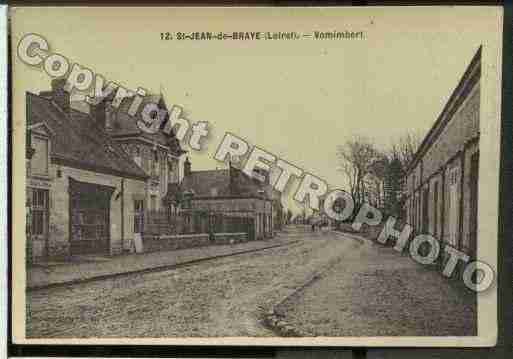 Ville de SAINTJEANDEBRAYE Carte postale ancienne