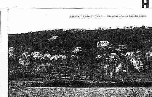 Ville de SAINTJEANLETHOMAS Carte postale ancienne