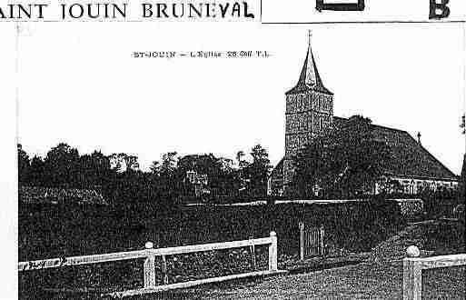 Ville de SAINTJOUINBRUNEVAL Carte postale ancienne