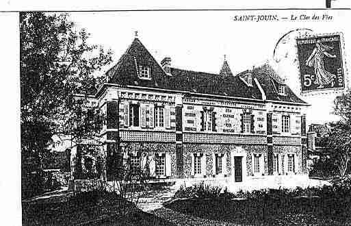 Ville de SAINTJOUINBRUNEVAL Carte postale ancienne