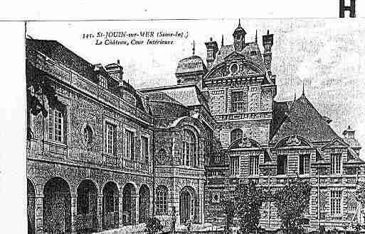 Ville de SAINTJOUINBRUNEVAL Carte postale ancienne