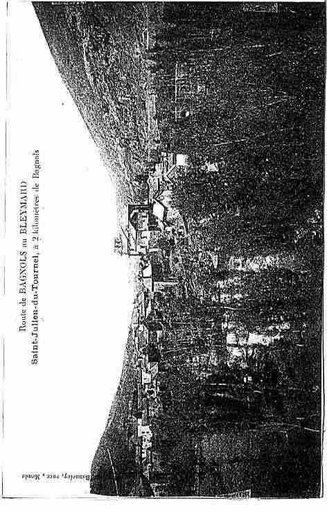 Ville de SAINTJULIENDUTOURNEL Carte postale ancienne Ville de SAINTJULIENDUTOURNEL Carte postale ancienne