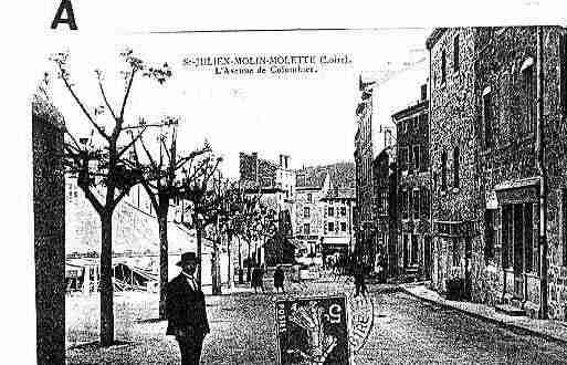 Ville de SAINTJULIENMOLINMOLETTE Carte postale ancienne