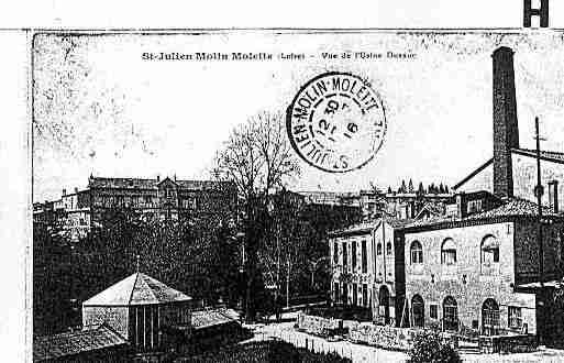 Ville de SAINTJULIENMOLINMOLETTE Carte postale ancienne
