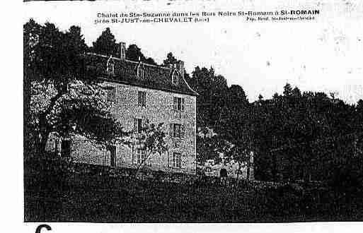 Ville de SAINTJUSTENCHEVALET Carte postale ancienne