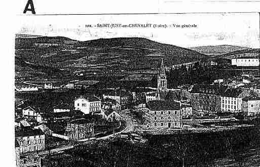 Ville de SAINTJUSTENCHEVALET Carte postale ancienne