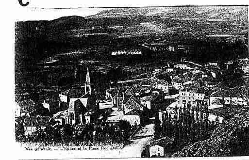 Ville de SAINTJUSTENCHEVALET Carte postale ancienne