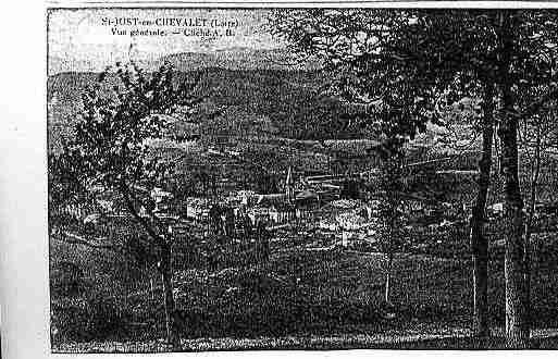 Ville de SAINTJUSTENCHEVALET Carte postale ancienne
