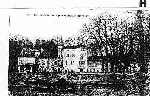 Ville de SAINTJUSTENCHEVALET Carte postale ancienne
