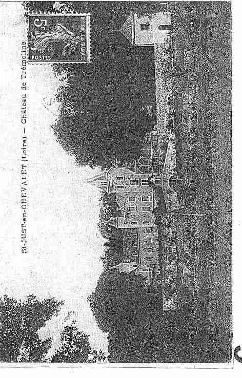 Ville de SAINTJUSTENCHEVALET Carte postale ancienne