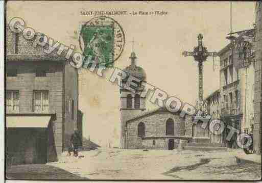 Ville de SAINTJUSTMALMONT Carte postale ancienne