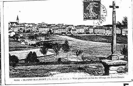 Ville de SAINTJUSTMALMONT Carte postale ancienne Ville de SAINTJUSTMALMONT Carte postale ancienne