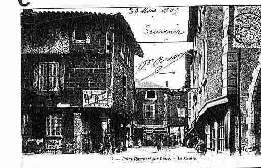 Ville de SAINTJUSTSAINTRAMBERT Carte postale ancienne