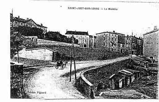 Ville de SAINTJUSTSAINTRAMBERT Carte postale ancienne