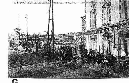 Ville de SAINTJUSTSAINTRAMBERT Carte postale ancienne