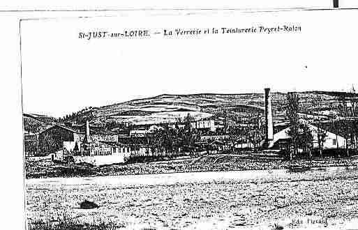 Ville de SAINTJUSTSAINTRAMBERT Carte postale ancienne