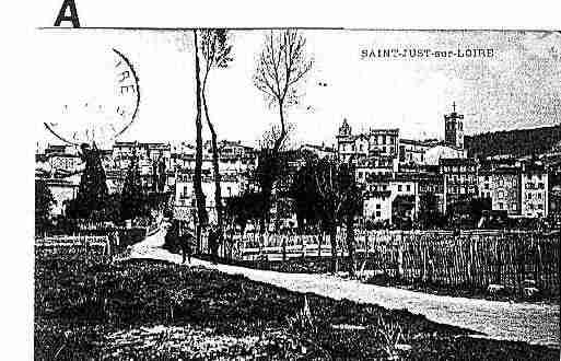 Ville de SAINTJUSTSAINTRAMBERT Carte postale ancienne