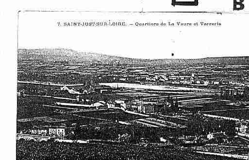 Ville de SAINTJUSTSAINTRAMBERT Carte postale ancienne