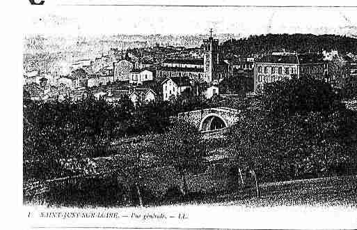 Ville de SAINTJUSTSAINTRAMBERT Carte postale ancienne