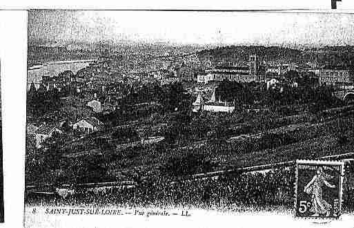Ville de SAINTJUSTSAINTRAMBERT Carte postale ancienne