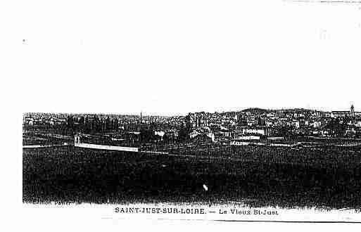 Ville de SAINTJUSTSAINTRAMBERT Carte postale ancienne