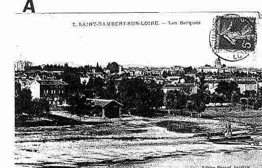 Ville de SAINTJUSTSAINTRAMBERT Carte postale ancienne