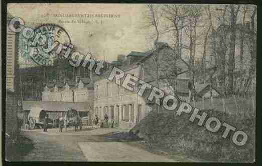 Ville de SAINTLAURENTDEBREVEDENT Carte postale ancienne