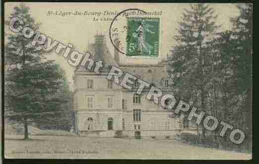 Ville de SAINTLEGERDUBOURGDENIS Carte postale ancienne