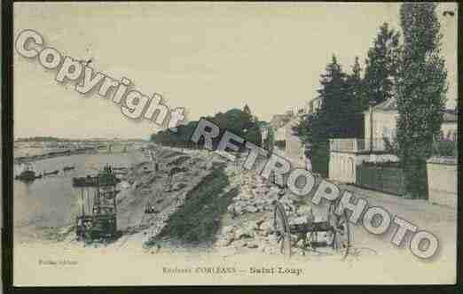 Ville de SAINTLOUP Carte postale ancienne