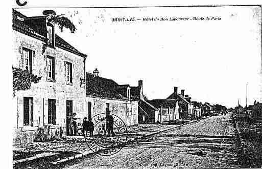 Ville de SAINTLYELAFORET Carte postale ancienne