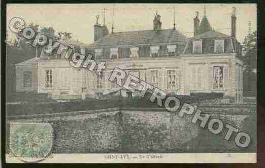 Ville de SAINTLYELAFORET Carte postale ancienne