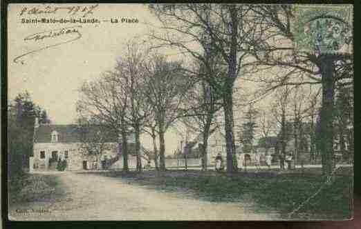 Ville de SAINTMALODELALANDE Carte postale ancienne