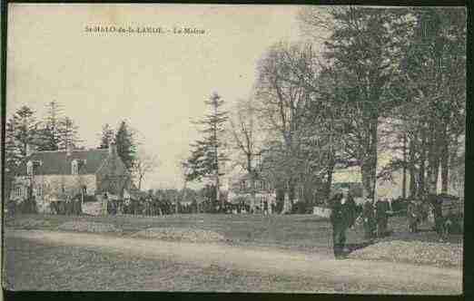 Ville de SAINTMALODELALANDE Carte postale ancienne