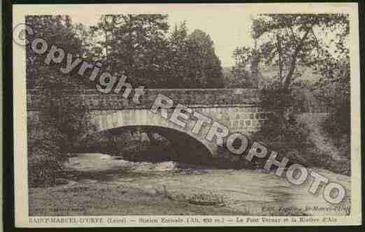 Ville de SAINTMARCELD\'URFE Carte postale ancienne