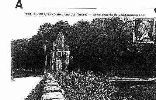 Ville de SAINTMARTIND\'ESTREAUX Carte postale ancienne