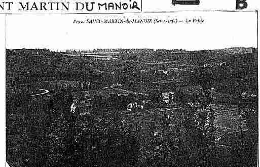 Ville de SAINTMARTINDUMANOIR Carte postale ancienne