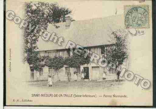 Ville de SAINTNICOLASDELATAILLE Carte postale ancienne Ville de SAINTNICOLASDELATAILLE Carte postale ancienne