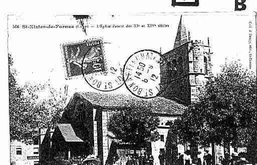 Ville de SAINTNIZIERDEFORNAS Carte postale ancienne
