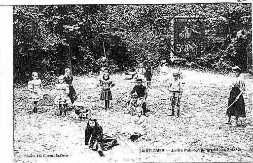 Ville de SAINTOMER Carte postale ancienne