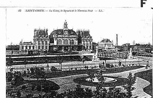 Ville de SAINTOMER Carte postale ancienne