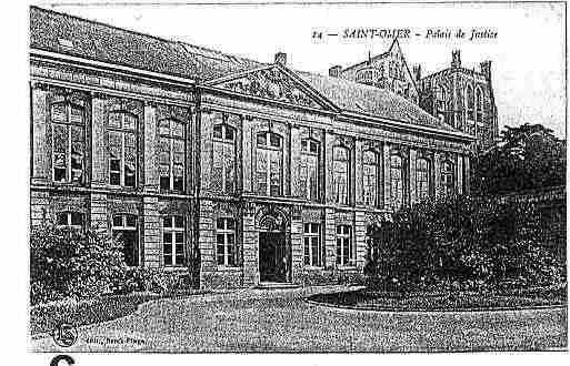 Ville de SAINTOMER Carte postale ancienne