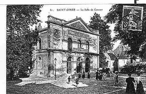 Ville de SAINTOMER Carte postale ancienne