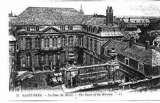 Ville de SAINTOMER Carte postale ancienne