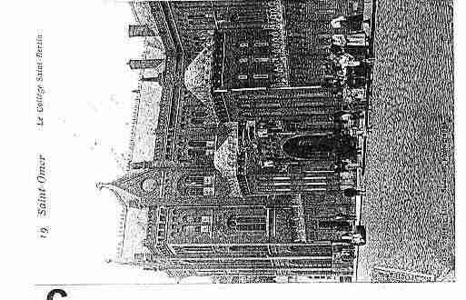 Ville de SAINTOMER Carte postale ancienne