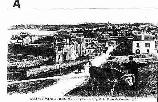 Ville de SAINTPAIRSURMER Carte postale ancienne