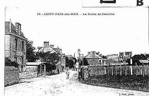 Ville de SAINTPAIRSURMER Carte postale ancienne