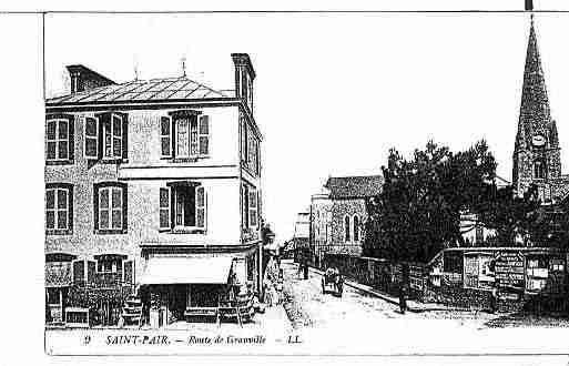 Ville de SAINTPAIRSURMER Carte postale ancienne