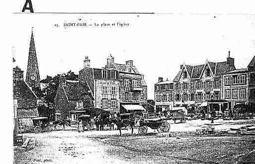 Ville de SAINTPAIRSURMER Carte postale ancienne
