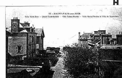 Ville de SAINTPAIRSURMER Carte postale ancienne