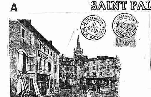 Ville de SAINTPALDECHALENCON Carte postale ancienne